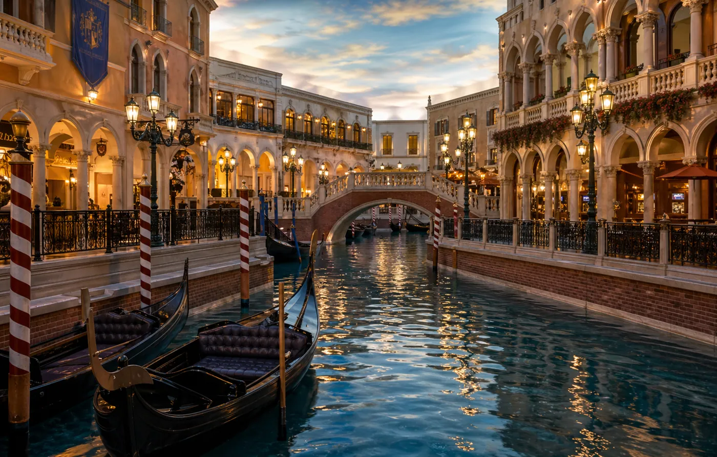 The Venetian & Grand Canal Gondolas