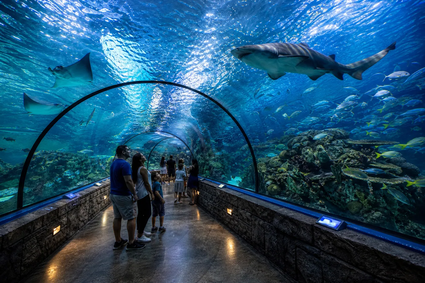 Shark Reef Aquarium at Mandalay Bay