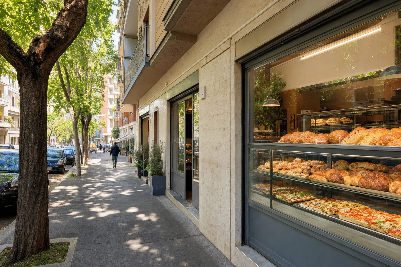 Aurelio Artisanal Pastry & Pizza al Taglio Corridor