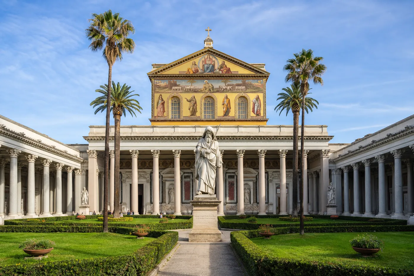 Basilica of Saint Paul Outside the Walls & Ostiense Riverside