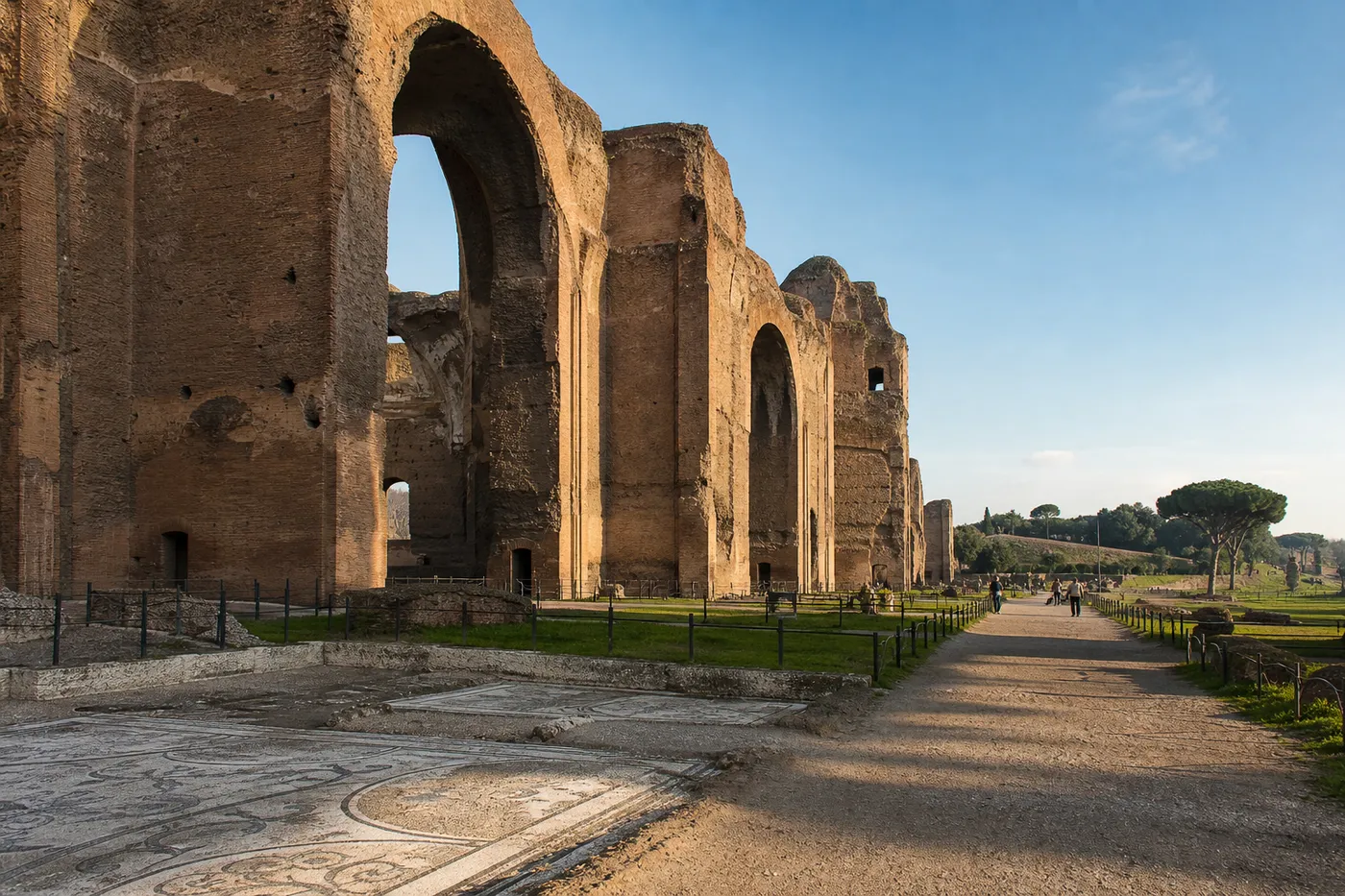 Imperial Baths, Industrial Masterpieces, and Testaccio Culinary Heritage