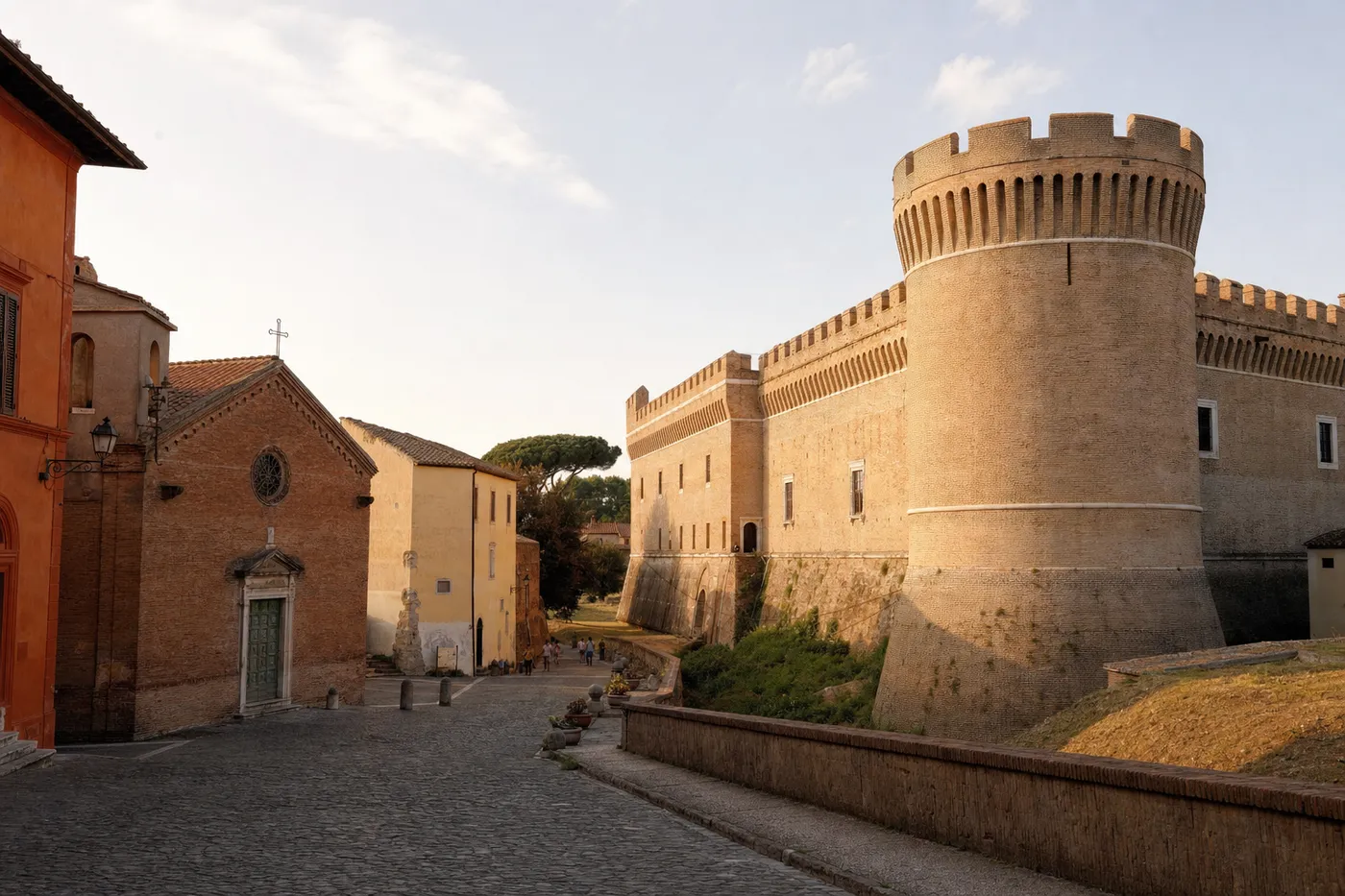 Borgo di Ostia Antica & Castle of Julius II