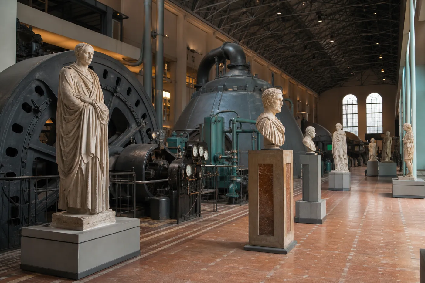 Centrale Montemartini Museum and Ostiense Industrial Heritage