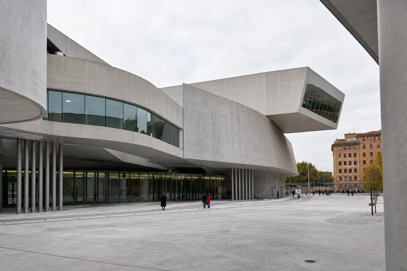 MAXXI Museum of 21st Century Arts and Flaminio District Walk