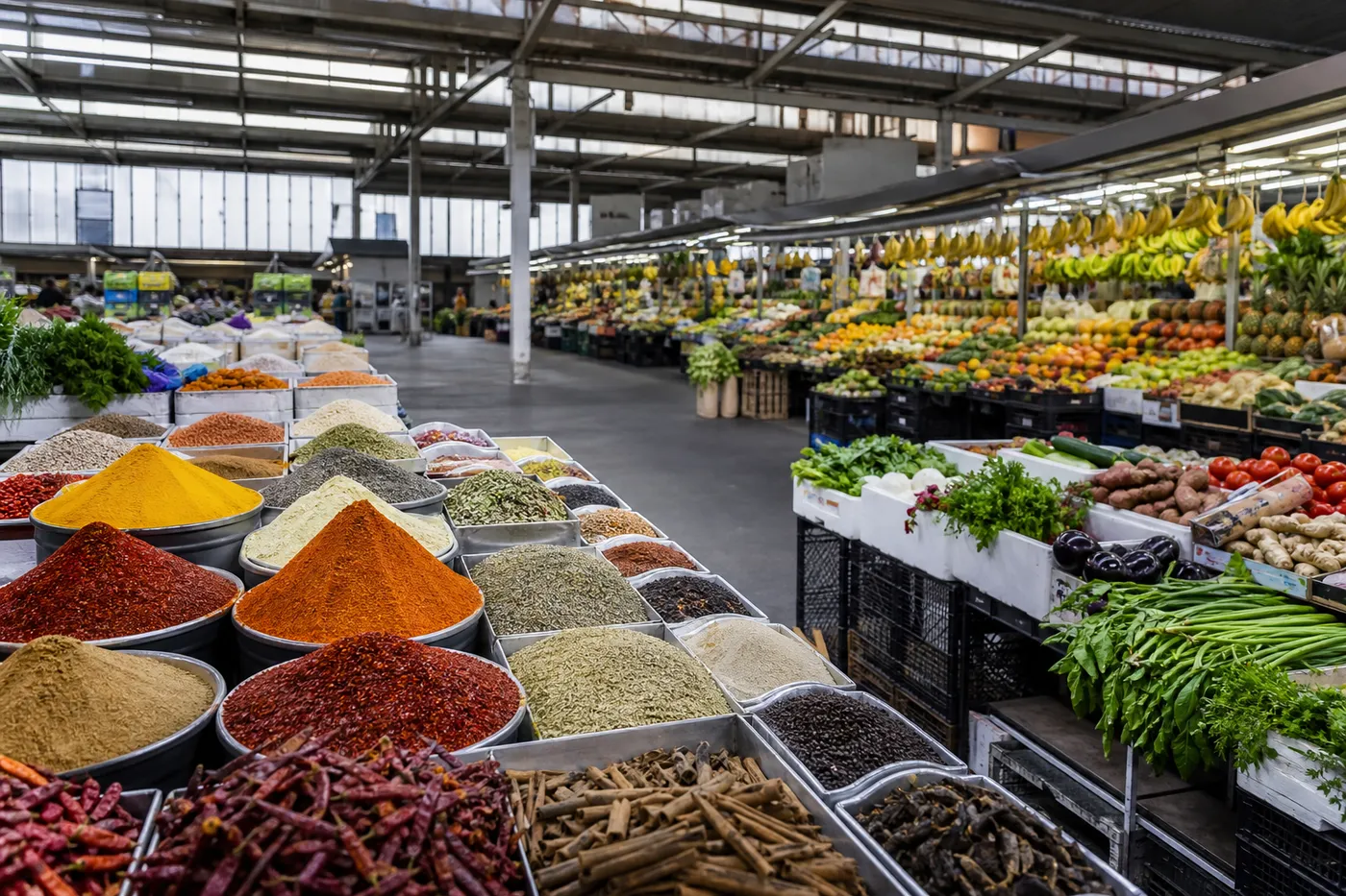 Esquilino Market District and Piazza Vittorio Emanuele II Gardens