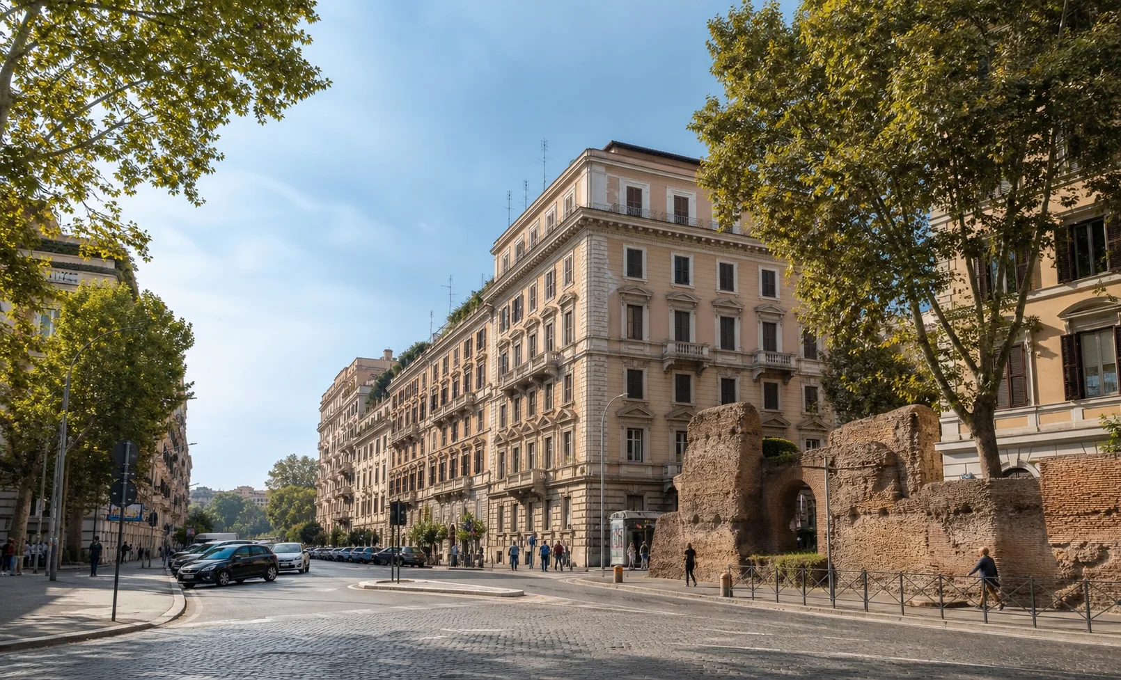 Piazza Fiume & Salario Neighborhood Walk