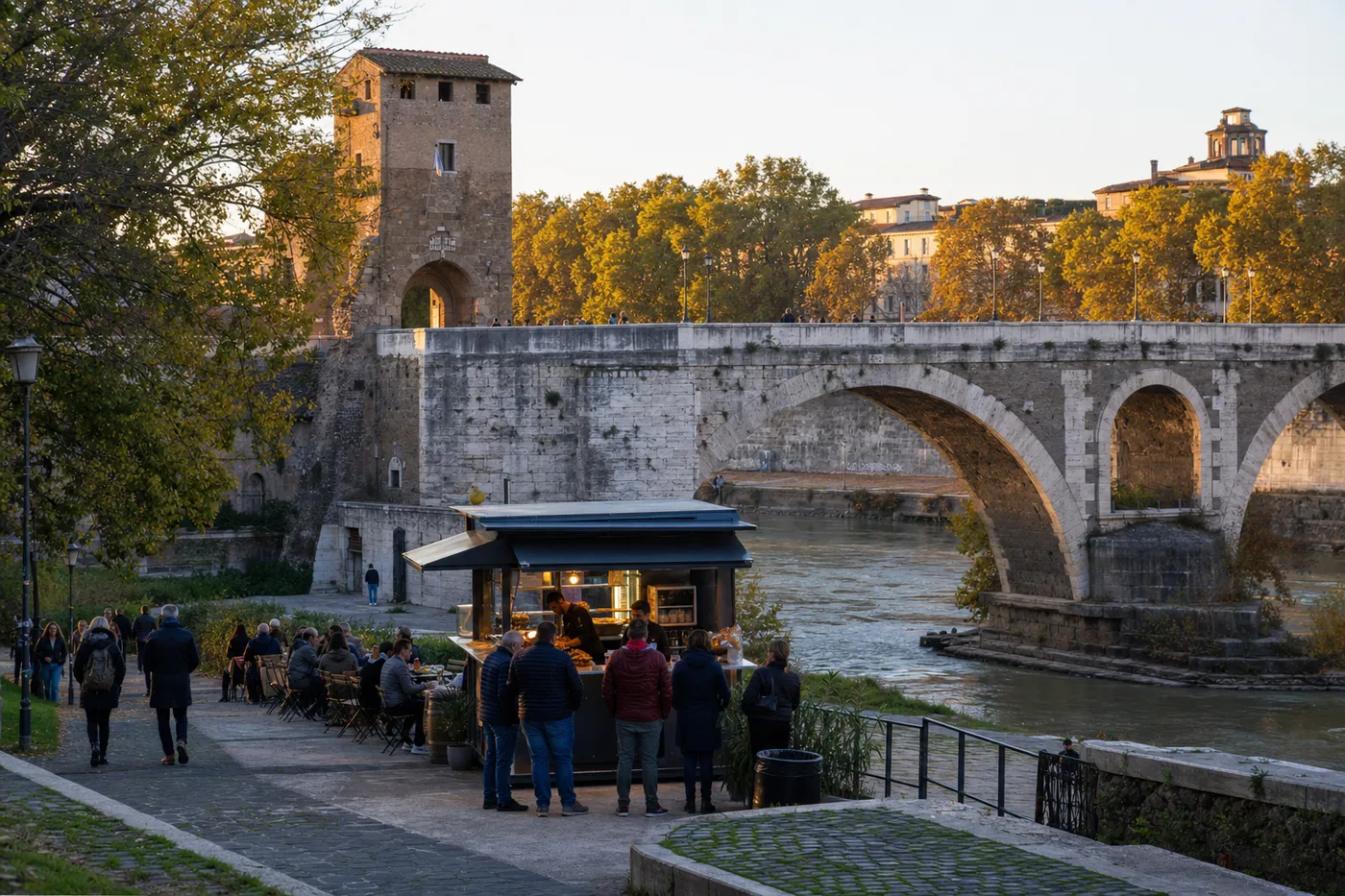 Ponte Milvio Street Food & Porchetta Trail