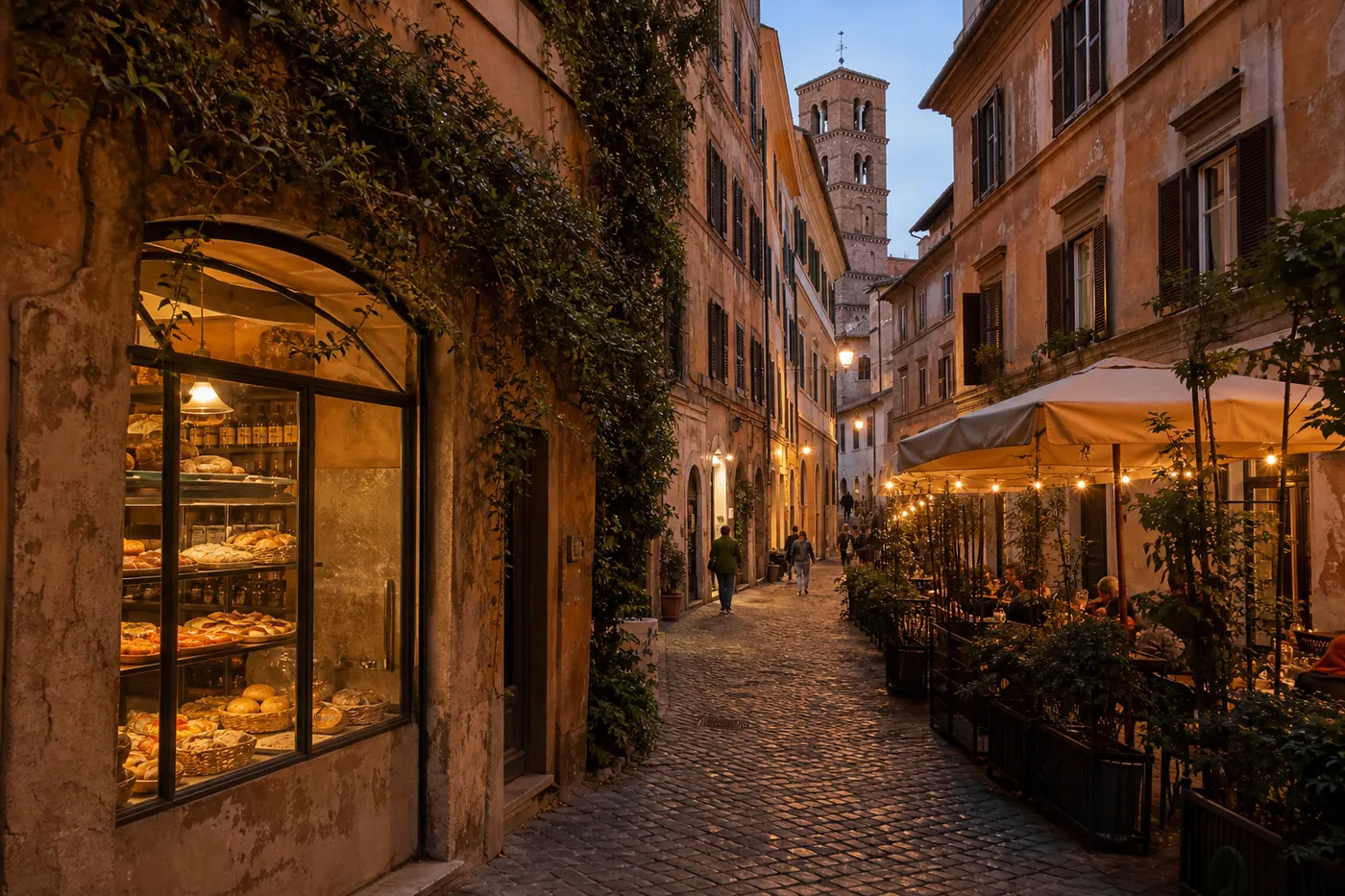Trastevere and Santa Maria in Trastevere