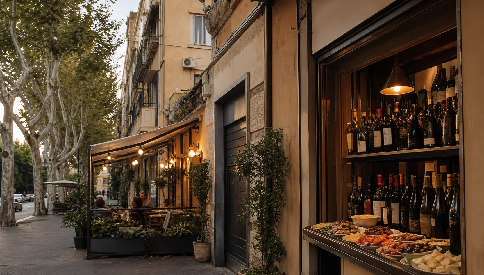 Tuscolana Osteria & Regional Wine Strip