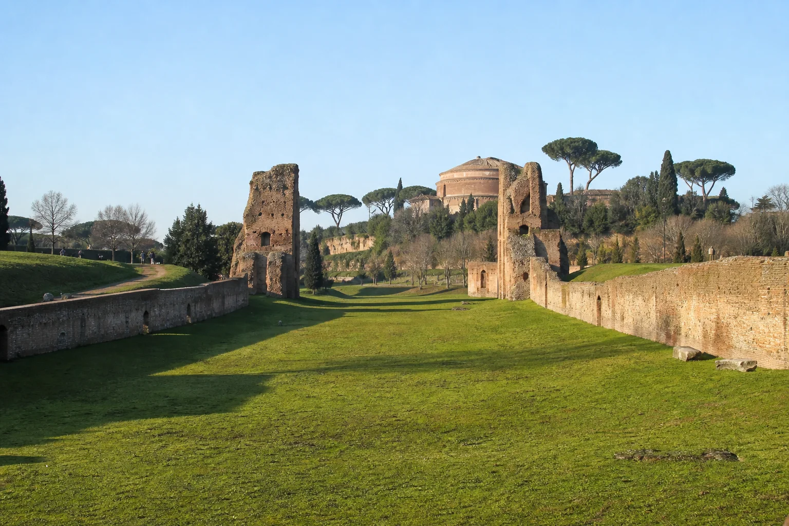 Tomb of Caecilia Metella and Circus of Maxentius Complex