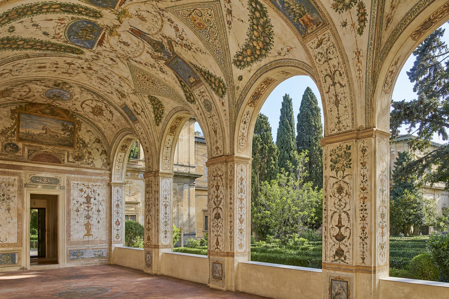 Renaissance Villas, Botanical Slopes & Farnese Piazzas