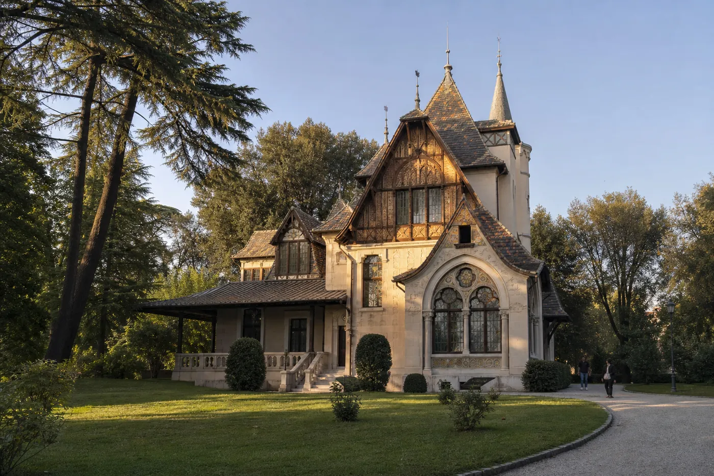 Villa Torlonia Fantasy Architecture, Coppedè Masterpieces, and Nomentano Parks